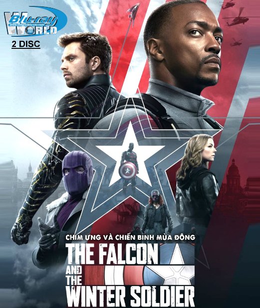 B4991. The Falcon and the Winter Soldier S01 - Chim Ưng Và Chiến Binh Mùa Đông (Phần 1) 2D25G (2DISC) (DTS-HD MA 5.1)